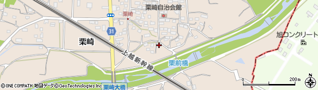 埼玉県本庄市栗崎60周辺の地図
