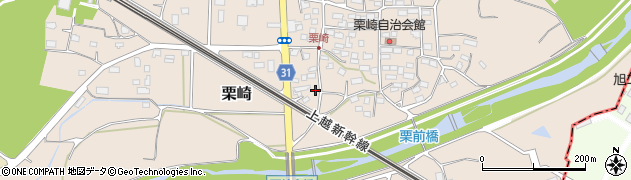 埼玉県本庄市栗崎88周辺の地図