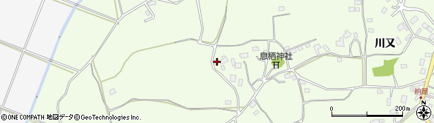 茨城県石岡市川又1281周辺の地図