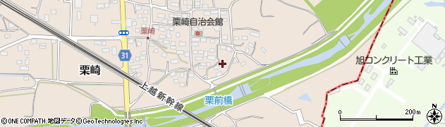 埼玉県本庄市栗崎55周辺の地図