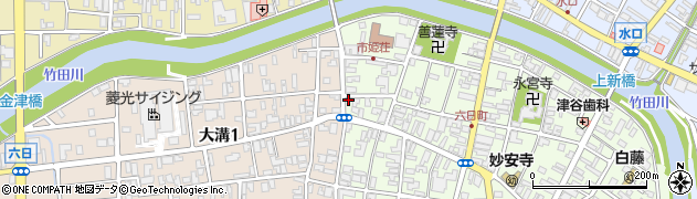 谷畠屋洋品店周辺の地図