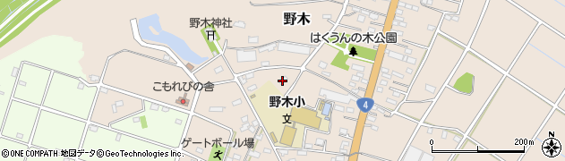 栃木県下都賀郡野木町野木2439周辺の地図