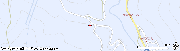 長野県松本市入山辺（一の海）周辺の地図