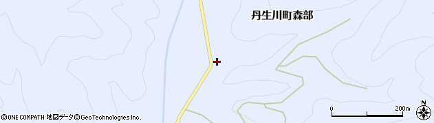 岐阜県高山市丹生川町森部182周辺の地図
