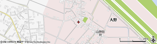 埼玉県熊谷市大野857周辺の地図