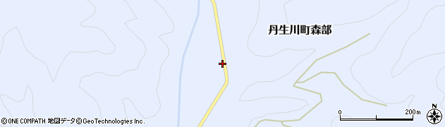 岐阜県高山市丹生川町森部196周辺の地図