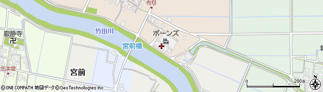 福井県あわら市布目21周辺の地図