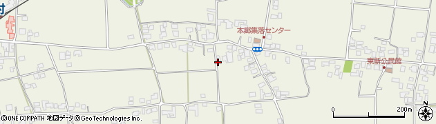 長野県松本市新村（南新東）周辺の地図