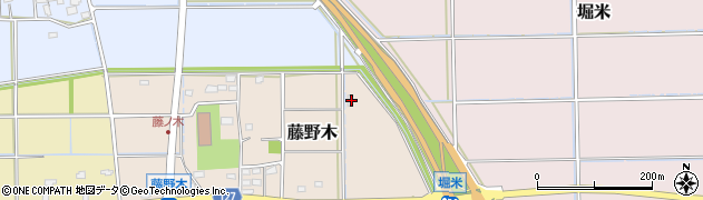 埼玉県深谷市藤野木3周辺の地図