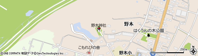 野木神社周辺の地図