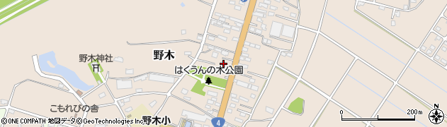 栃木県下都賀郡野木町野木2016周辺の地図