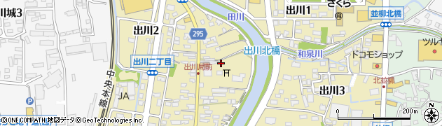 長野県松本市出川周辺の地図