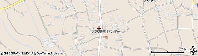 茨城県下妻市大木684周辺の地図