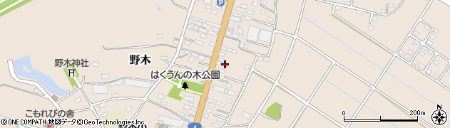 栃木県下都賀郡野木町野木1981周辺の地図