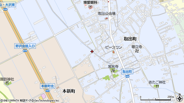 〒385-0043 長野県佐久市取出町の地図