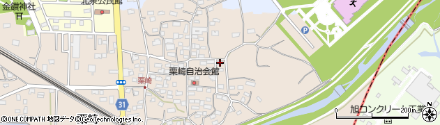 埼玉県本庄市栗崎39周辺の地図
