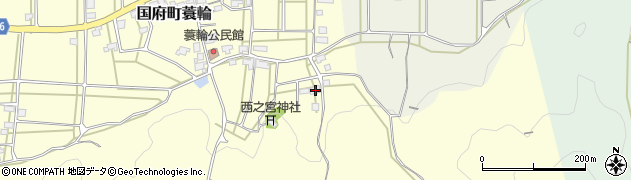 岐阜県高山市国府町蓑輪770周辺の地図
