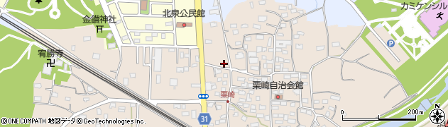 埼玉県本庄市栗崎101周辺の地図