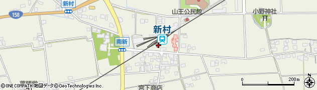 長野県松本市周辺の地図
