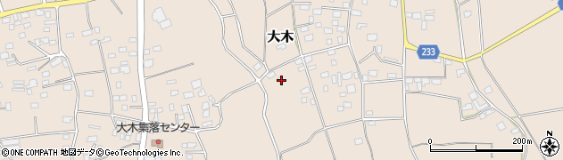 茨城県下妻市大木1748周辺の地図
