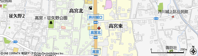 オーデリック株式会社　松本営業所周辺の地図