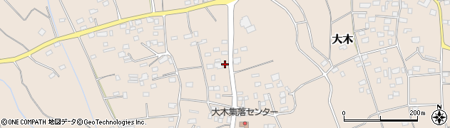茨城県下妻市大木683周辺の地図