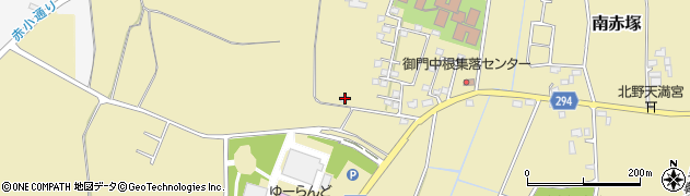 栃木県下都賀郡野木町南赤塚1208周辺の地図