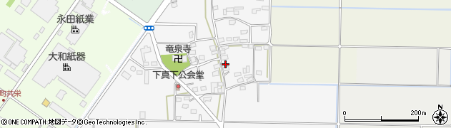 埼玉県本庄市児玉町下真下周辺の地図