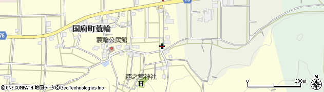 岐阜県高山市国府町蓑輪142周辺の地図
