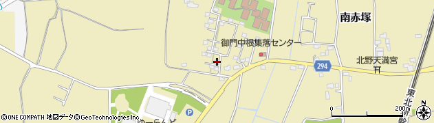 栃木県下都賀郡野木町南赤塚1206周辺の地図