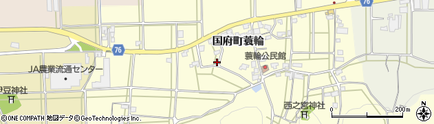 岐阜県高山市国府町蓑輪238周辺の地図