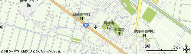 埼玉県深谷市岡3069周辺の地図