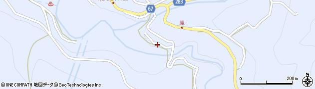 長野県松本市入山辺5317-1周辺の地図
