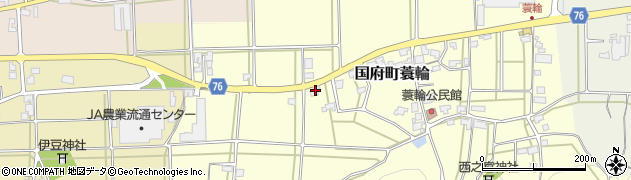 岐阜県高山市国府町蓑輪290周辺の地図