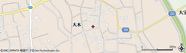 茨城県下妻市大木1776周辺の地図