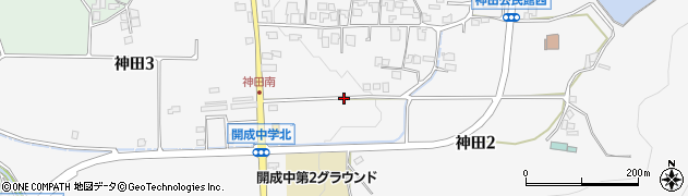 長野県松本市神田周辺の地図