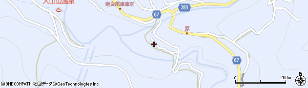 長野県松本市入山辺5310周辺の地図