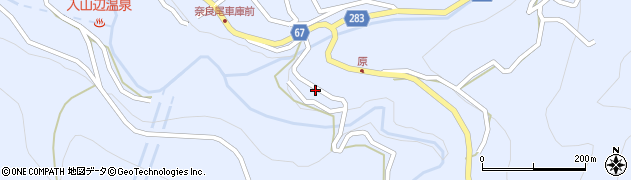 長野県松本市入山辺5305周辺の地図