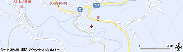 長野県松本市入山辺5302周辺の地図