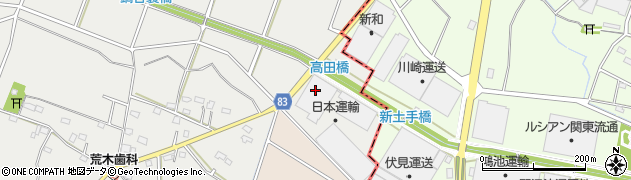 日本運輸株式会社館林営業所周辺の地図