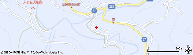 長野県松本市入山辺5307周辺の地図