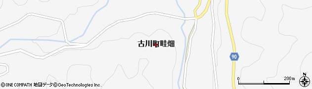 岐阜県飛騨市古川町畦畑周辺の地図