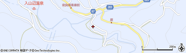 長野県松本市入山辺5308周辺の地図
