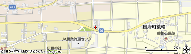 岐阜県高山市国府町蓑輪7周辺の地図