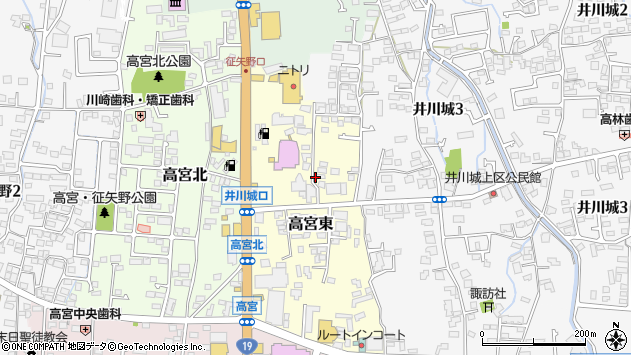 〒390-0835 長野県松本市高宮東の地図