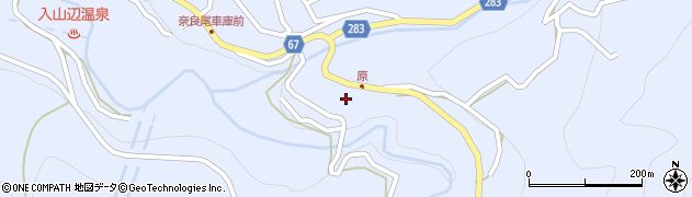 長野県松本市入山辺5301周辺の地図