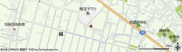 埼玉県深谷市岡1922周辺の地図