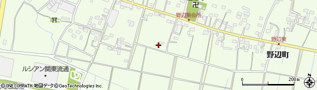 群馬県館林市野辺町456周辺の地図