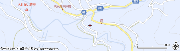 長野県松本市入山辺5304周辺の地図