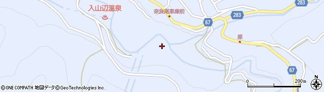 長野県松本市入山辺4113周辺の地図